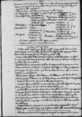 Thumbnail for Transcript Journals, 1775-79 > Sept. 3, 1777-Jan. 20, 1779 (Vol 7)