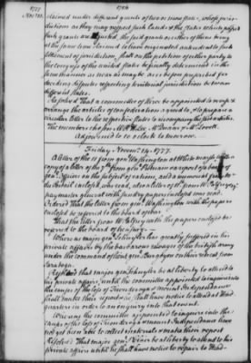 Transcript Journals, 1775-79 > Sept. 3, 1777-Jan. 20, 1779 (Vol 7)