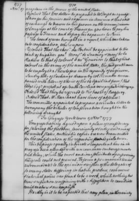 Transcript Journals, 1775-79 > Sept. 3, 1777-Jan. 20, 1779 (Vol 7)