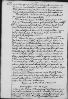 Transcript Journals, 1775-79 > Sept. 3, 1777-Jan. 20, 1779 (Vol 7)