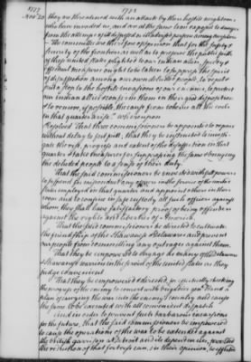 Thumbnail for Transcript Journals, 1775-79 > Sept. 3, 1777-Jan. 20, 1779 (Vol 7)