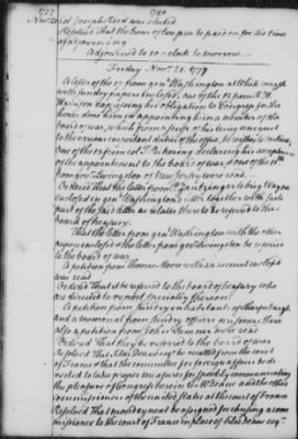 Transcript Journals, 1775-79 > Sept. 3, 1777-Jan. 20, 1779 (Vol 7)