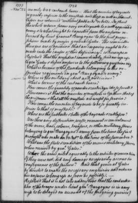 Thumbnail for Transcript Journals, 1775-79 > Sept. 3, 1777-Jan. 20, 1779 (Vol 7)