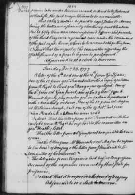 Thumbnail for Transcript Journals, 1775-79 > Sept. 3, 1777-Jan. 20, 1779 (Vol 7)