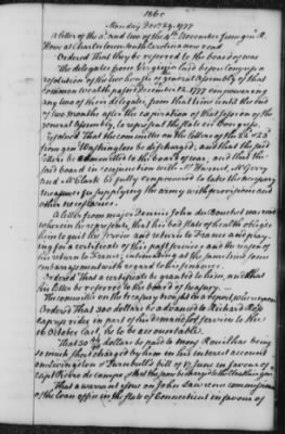 Thumbnail for Transcript Journals, 1775-79 > Sept. 3, 1777-Jan. 20, 1779 (Vol 7)