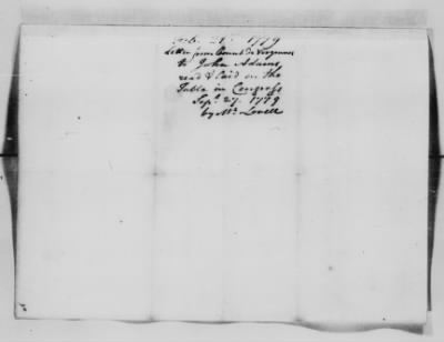 Thumbnail for Ltrs from John Adams > Dec 23, 1777 - Apr 28, 1780 (Vol 1)