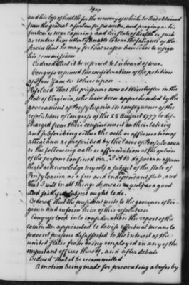 Transcript Journals, 1775-79 > Sept. 3, 1777-Jan. 20, 1779 (Vol 7)