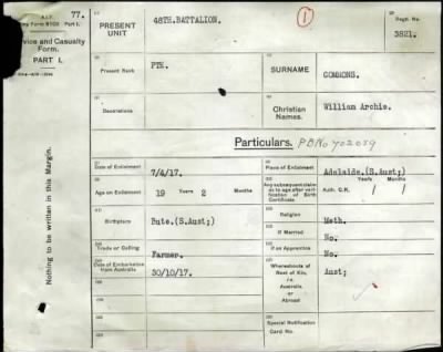 Thumbnail for Commons > Commons, William Archie (3821)