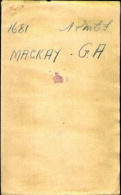 Thumbnail for Mackay > Mackay, George Allan (1681)