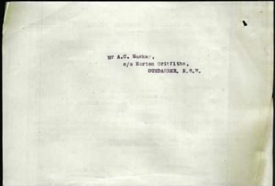 Thumbnail for Mackay > Mackay, William Henry Percy (3629)