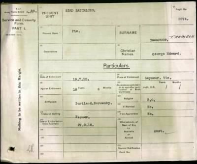 Thumbnail for Thomson > Thomson, George Edward (2274)