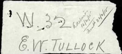 Thumbnail for Tulloch > Tulloch, Eric William (1648)