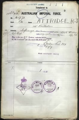 Thumbnail for Attridge > Attridge, Richard Joseph (4971)