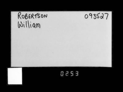 Thumbnail for William > Robertson, William