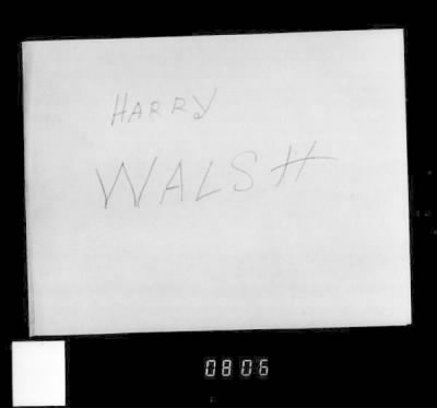 Thumbnail for Harry > Walsh, Harry