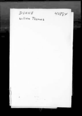 Thumbnail for William Thomas > Dunne, William Thomas