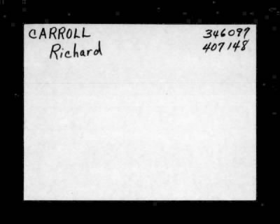 Thumbnail for Richard > Carroll, Richard