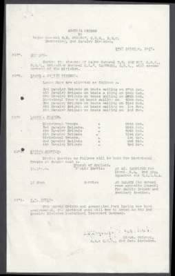 2nd Cavalry Division > 19th (Queen Alexandra's Own Royal) Hussars, 8th (King's Royal Irish) Hussars