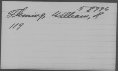 Thumbnail for Fleming > Fleming, William, R.