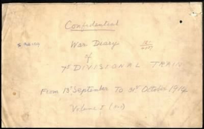 Thumbnail for 7th Division > Divisional Train (39,40,42,86 Companies ASC)