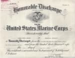 Thumbnail for JO Walker Honorable discharge front .JPG