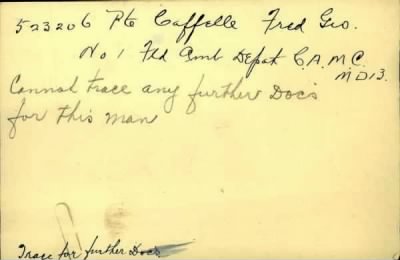 Thumbnail for Fred George > Caffelle, Fred George