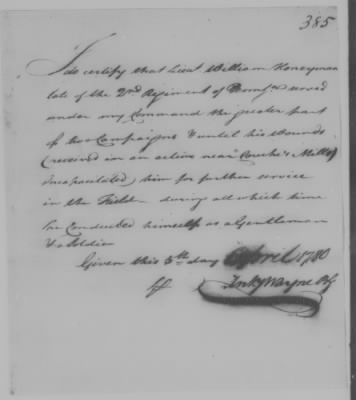 Thumbnail for Petitions Address to Congress, 1775-89 > F - H (Vol 3)