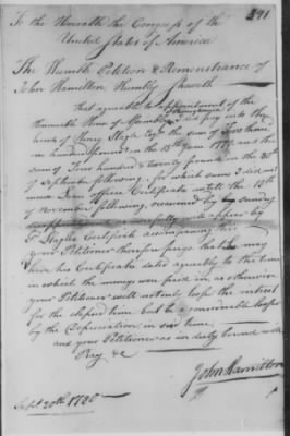 Thumbnail for Petitions Address to Congress, 1775-89 > F - H (Vol 3)