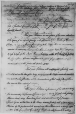 Thumbnail for Petitions Address to Congress, 1775-89 > F - H (Vol 3)