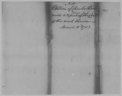 Thumbnail for Petitions Address to Congress, 1775-89 > F - H (Vol 3)