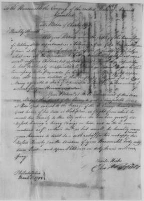 Thumbnail for Petitions Address to Congress, 1775-89 > F - H (Vol 3)