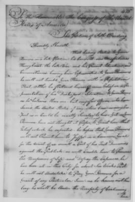 Thumbnail for Petitions Address to Congress, 1775-89 > F - H (Vol 3)