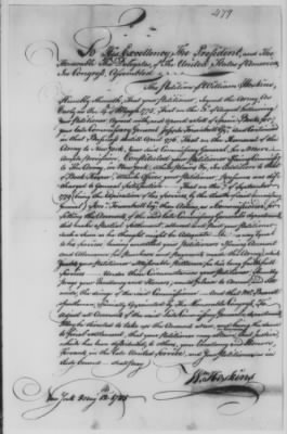 Thumbnail for Petitions Address to Congress, 1775-89 > F - H (Vol 3)