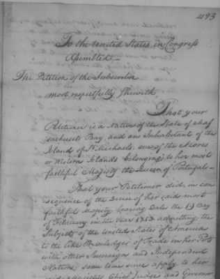 Thumbnail for Petitions Address to Congress, 1775-89 > F - H (Vol 3)