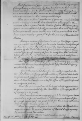 Thumbnail for Petitions Address to Congress, 1775-89 > F - H (Vol 3)