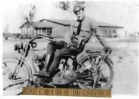 Thumbnail for Military Police - Cpl. U. E. Conerly - 1928 on a 1917 Harley davidson.jpg