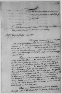 Petitions Address to Congress, 1775-89 > F - H (Vol 3)