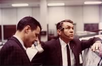 Thumbnail for Astronauts Charlie Bassett and Elliot See in Mission Control, late 1965..jpg