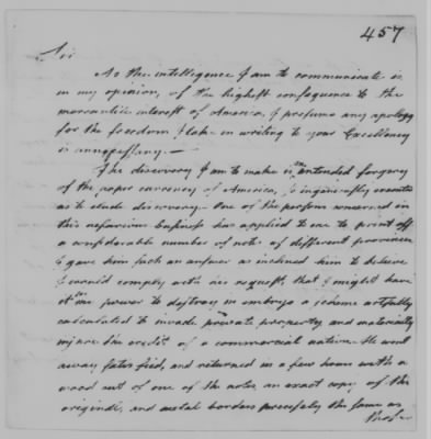 Thumbnail for Ltrs from John Adams > Dec 2, 1785 - Oct 11, 1788 (Vol 6)