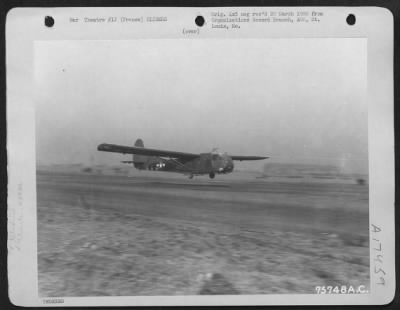 Thumbnail for General > A Cg-4 Cargo Glider Of The 439Th Troop Carrier Group Takes Off From An Air Base Somewhere In France, 27 December 1944.