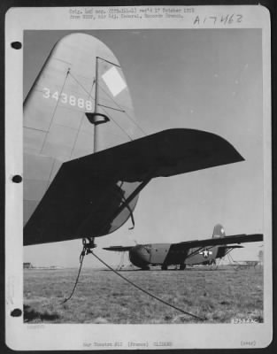 Thumbnail for General > A Waco Cg-13 Glider At A 9Th Troop Carrier Command Base Somewhere In France.  21 March 1945.