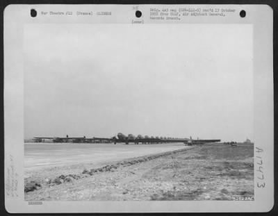 General > Douglas C-47S And Cg-4 Gliders Lined Up At A 9Th Troop Carrier Command Base Somewhere In France.  17 March 1945.