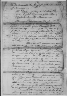 Thumbnail for Petitions Address to Congress, 1775-89 > S - T (Vol 7)