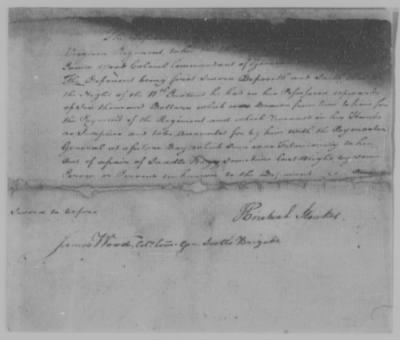 Thumbnail for Petitions Address to Congress, 1775-89 > S - T (Vol 7)