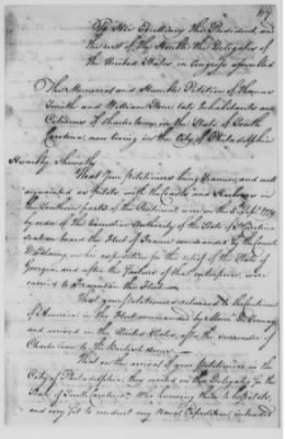 Petitions Address to Congress, 1775-89 > S - T (Vol 7)