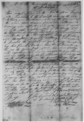 Thumbnail for Petitions Address to Congress, 1775-89 > S - T (Vol 7)