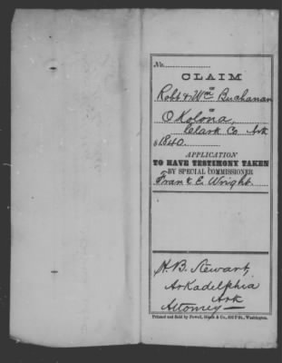 Thumbnail for Clark > Robert and William F. Buchanan (5297)