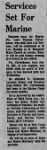 Thumbnail for Services set for marine- Leon Thomas Culverhouse Torance Herald-Press June 13 1969.png