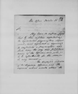 Thumbnail for Ltrs from Maj Gen Benjamin Lincoln > Vol 2: Oct 1782-Nov 1783 (Vol 2)