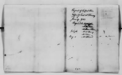 Thumbnail for Ltrs from Maj Gen Benjamin Lincoln > Vol 3: Oct 1782-Nov 1783 (Vol 3)